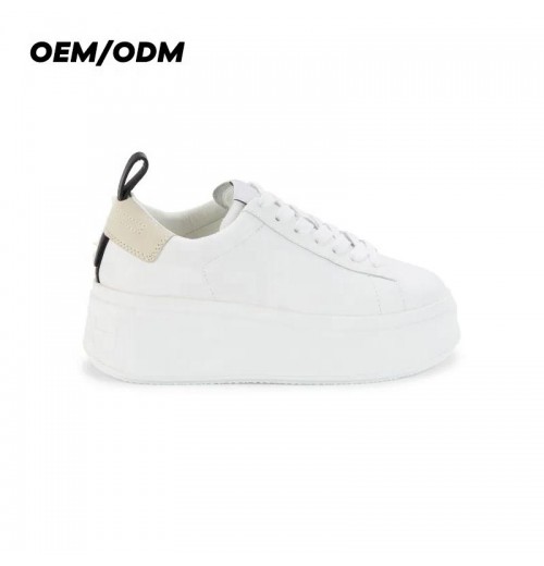 OEM/ODM SMD women sneakers ladies casual shoes walking height increasing pu leather OEM/ODM SMD women sneakers ladies casual shoes walking height increasing pu leather
