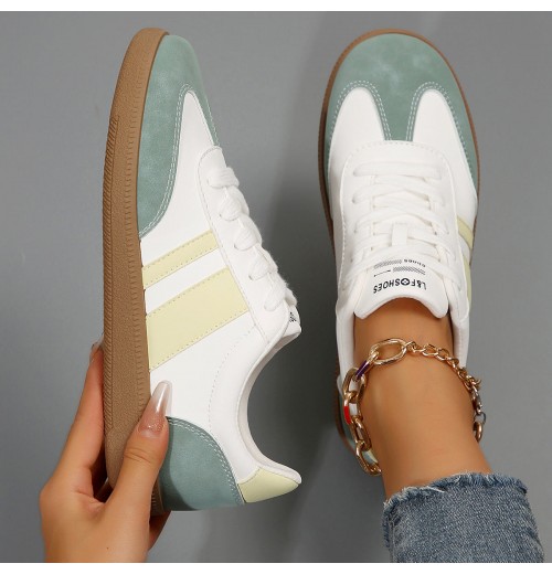 Custom Logo Spring new arrivals breathable lace up sneakers sneakers for women walking style casual sports shoes Custom Logo Spring new arrivals breathable lace up sneakers sneakers for women walking style casual sports shoes